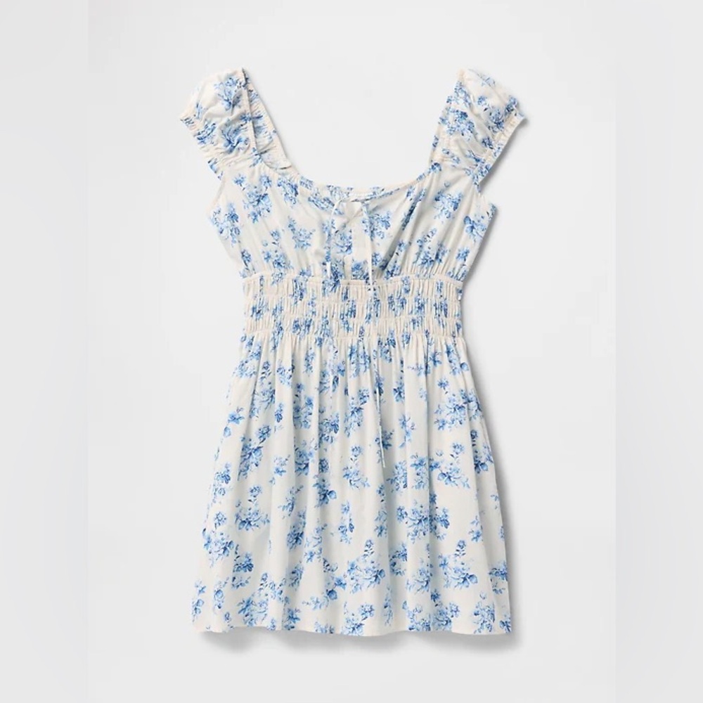 Gap mini smocked dress size large - Picture 4 of 9